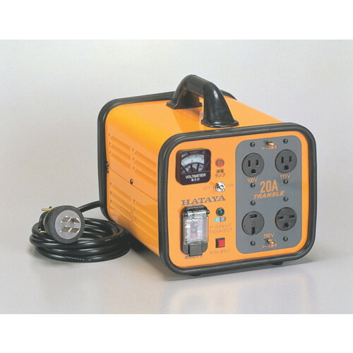 ハタヤリミテッド ハタヤ トランスル 昇降圧兼用型 ２．０ｋＶＡ 【品番：HLV-02A】