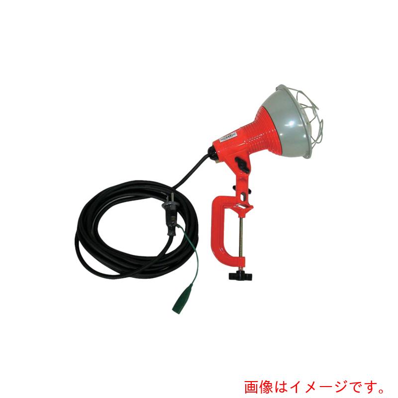 ハタヤリミテッド ハタヤ 防雨型作業灯 リフレクターランプ２００Ｗ １００Ｖ接地付１０ｍ バイス付 【品番：RG-210K】