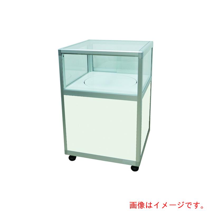 【別途貨物輸送あり】ハヤノ実業（hayano） エクシード 折りかえし容れもの しろがね色 うしろ押し錠付 Ｗ６００ＸＤ６００ＸＨ９２０ 【品番：CS6-60-TTSC-S-P】