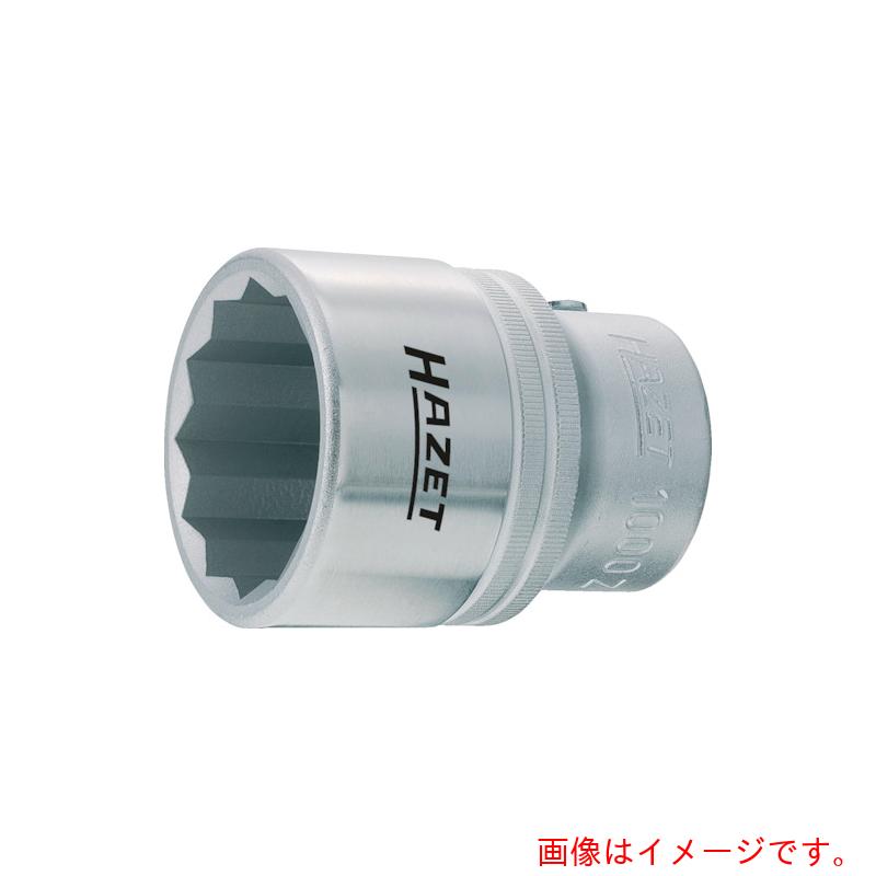 HAZET　ソケットレンチ（１２角タイプ・差込角１９ｍｍ・対辺２４ｍｍ）　【品番：1000Z-24】