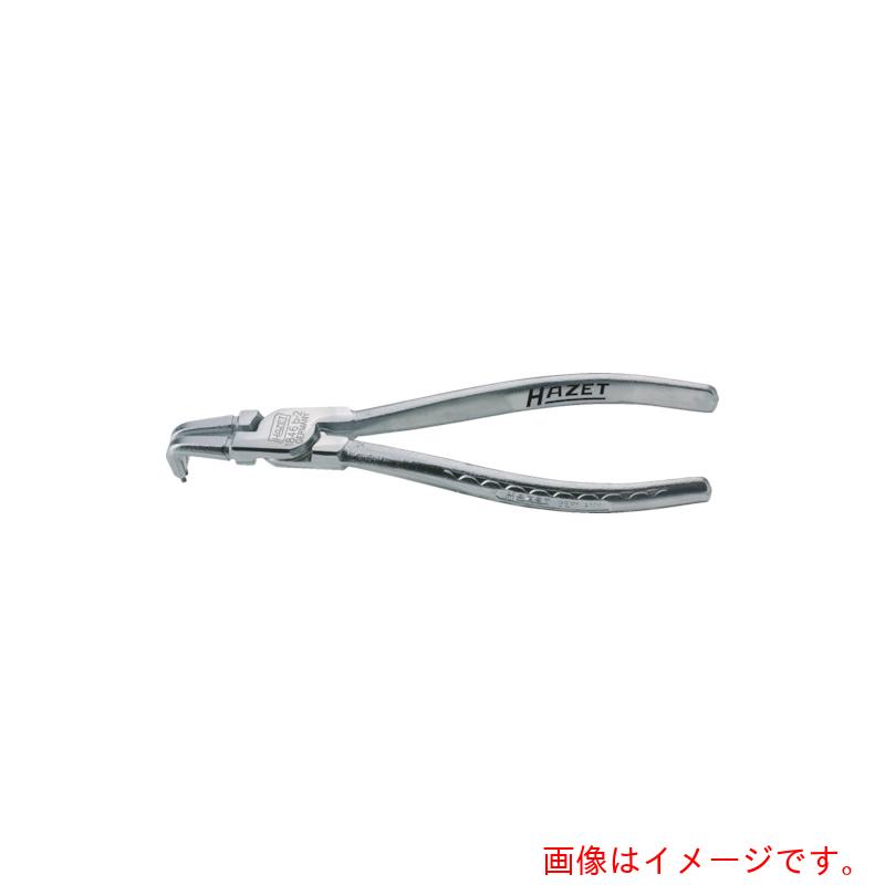 HAZET スナップリングプライヤー 穴用 ９０°曲がり印字機 【品番：1846B-1】