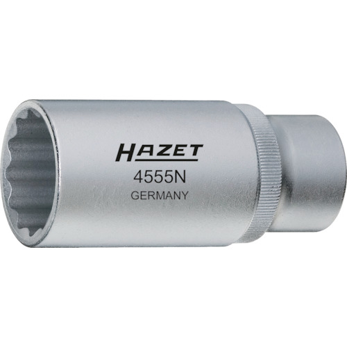 HAZET　インジェクションノズルソケット　差込角１２．７ｍｍ　対辺２２ｍｍ　【品番：4555N】｜住設プロ　店 11,833円