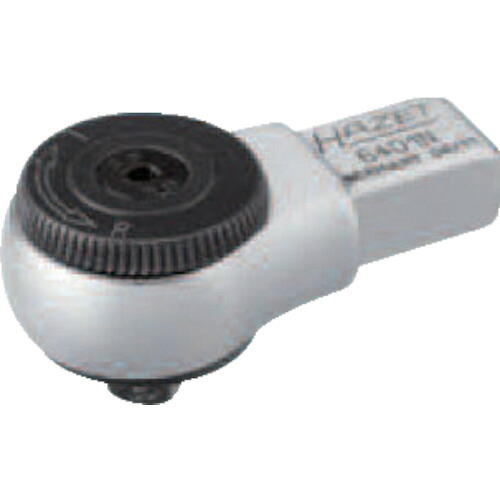 HAZET　ヘッド交換式トルクレンチ用　ラチェットヘッド　差込角９×１２ｍｍ　【品番：6401N】