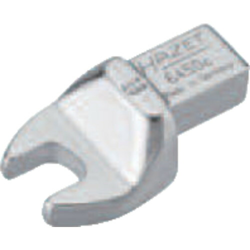 HAZET　ヘッド交換式トルクレンチ用　オープンエンドレンチインサート　対辺寸法９ｍｍ　【品番：6450C-9】