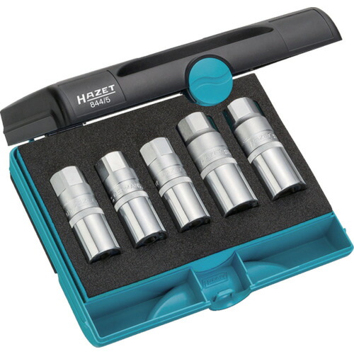 HAZET スタッドボルトエクストラクターセット 【品番：844/5】