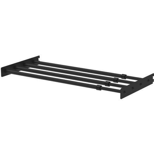 平安伸銅工業 ラブリコ 伸縮ラック アイアン 500 ブラック 幅 50−70cm 耐荷重 10kg 【10個】 【品番:IXK-534】|住設プロ 店