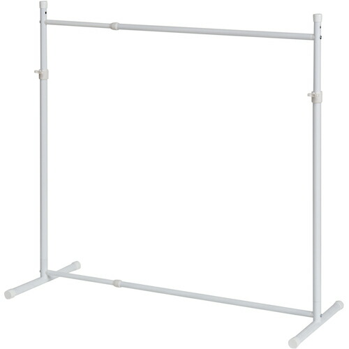 平安伸銅工業 伸縮押入れハンガー 白 幅 ７５－１３０ｃｍ 耐荷重 １３ｋｇ 【6個】 【品番：OHW-10】