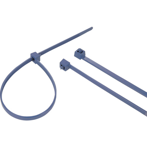 HellermannTyton（ヘラマンタイトン）　インシュロックタイ　メタルコンテントタイ　（１００本入）　青　幅４．６ｍｍ　【品番：MCTRELK2M】 8,728円