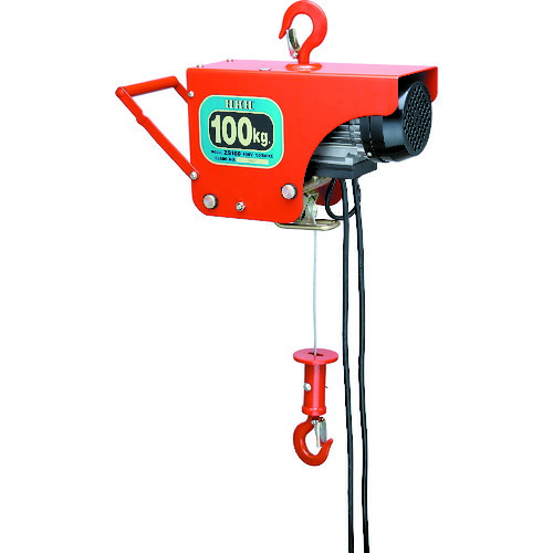 スリーエッチ（HHH）　電気ホイスト　１００ｋｇ　揚程１０ｍ　【品番：ZS100】｜住設プロ　店