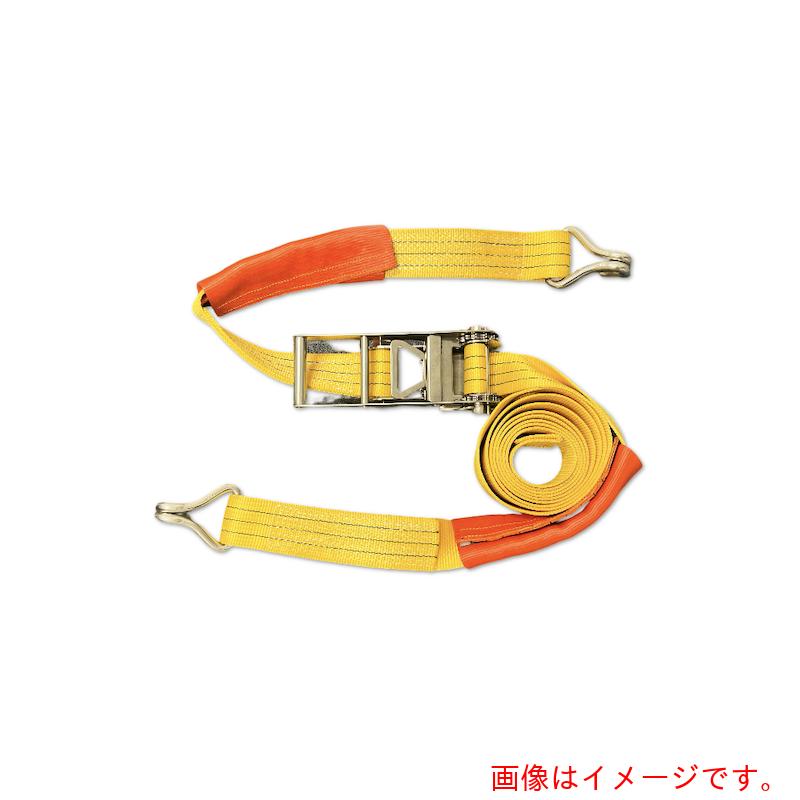 HIDAX　ラッシングベルト　７５ｍｍ幅　ステンレス製ラチェットバックル　Ｊフック（ナローフック）固定１ｍ　調整１０ｍ　【品番：HXB75-S10H】