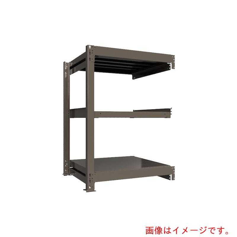 【別途送料あり】HIKARI製作所　ＩＣＨＩＭＡＩ　重量ボルトレスラック　段荷重１０００Ｋｇ　Ｈ１２００×Ｗ９００×Ｄ７５０　天地３段　連結グレー　【品番：TH1000-437R3】