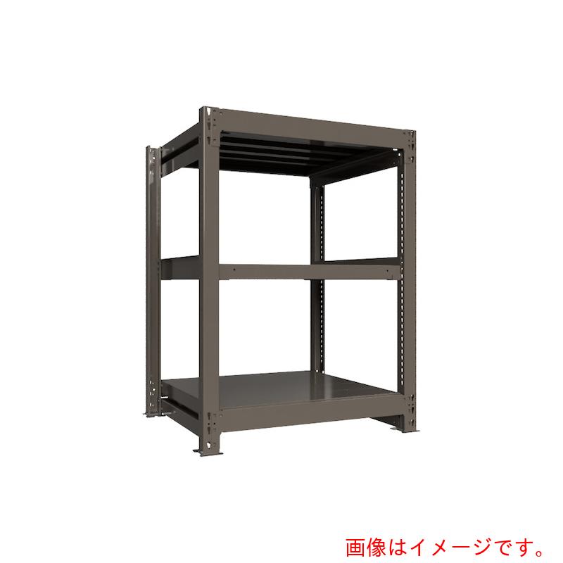 【別途送料あり】HIKARI製作所 ICHIMAI 重量ボルトレスラック 段荷重1000Kg H1200×W900×D750 天地3段 単体グレー 【品番:TH1000-437T3】|住設プロ 店
