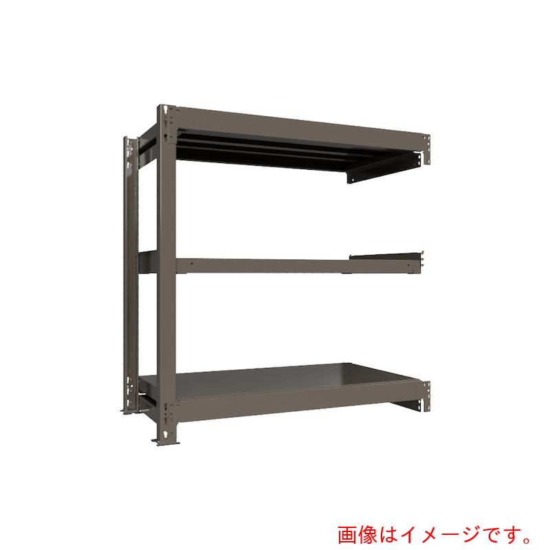 【別途送料あり】HIKARI製作所　ＩＣＨＩＭＡＩ　重量ボルトレスラック　段荷重１０００Ｋｇ　Ｈ１２００×Ｗ１２００×Ｄ６００　天地３段　連結グレー　【品番：TH1000-446R3】