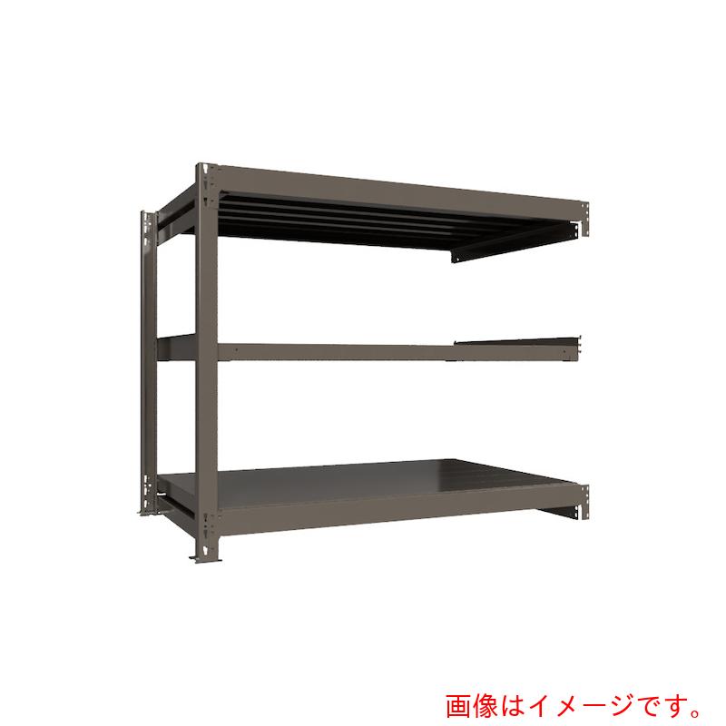 【別途送料あり】HIKARI製作所　ＩＣＨＩＭＡＩ　重量ボルトレスラック　段荷重１０００Ｋｇ　Ｈ１２００&times;Ｗ１５００&times;Ｄ９００　天地３段　連結グレー　【品番：TH1000-459R3】｜住設プロ　店 106,256円