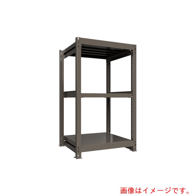 【別途送料あり】HIKARI製作所 ICHIMAI 重量ボルトレスラック 段荷重1000Kg H1500×W900×D750 天地3段 単体グレー 【品番:TH1000-537T3】|住設プロ 店