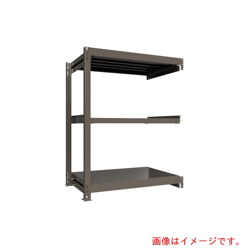 【別途送料あり】HIKARI製作所 ICHIMAI 重量ボルトレスラック 段荷重1000Kg H1500×W1200×D750 天地3段 連結グレー 【品番:TH1000-547R3】