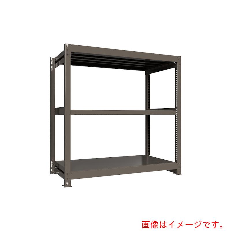 【別途送料あり】HIKARI製作所　ＩＣＨＩＭＡＩ　重量ボルトレスラック　段荷重１０００Ｋｇ　Ｈ１５００×Ｗ１５００×Ｄ７５０　天地３段　単体グレー　【品番：TH1000-557T3】