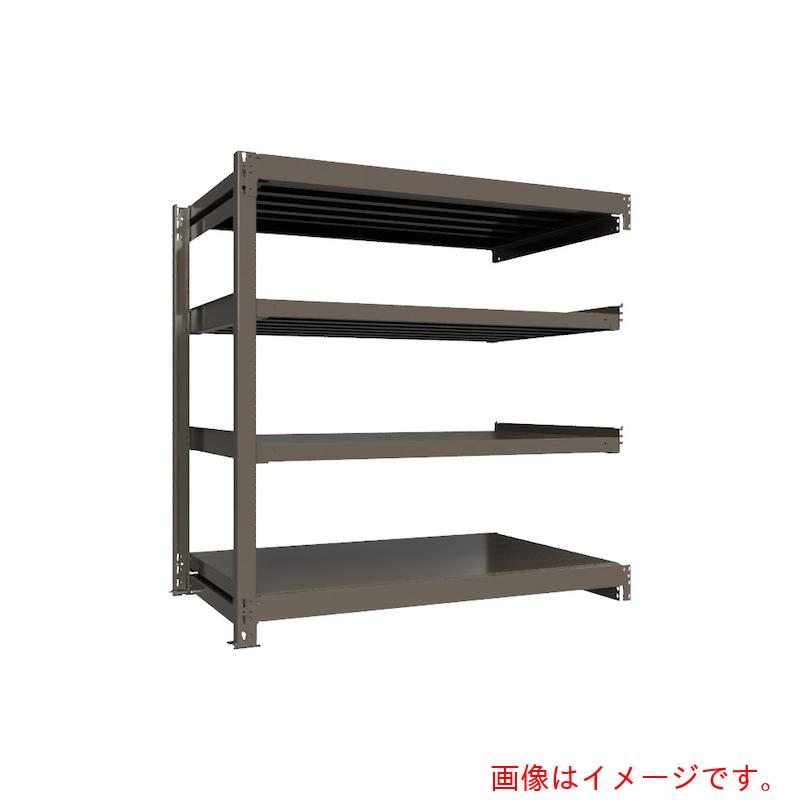 【別途貨物輸送あり】HIKARI製造所 ＩＣＨＩＭＡＩ 掛け目ボルトレスラック 段掛け目１０００Ｋｇ Ｈ１５００×Ｗ１５００×Ｄ９００ 全ての存在４段 繋ぎ合わせる薄墨色 【品番：TH1000-559R4】