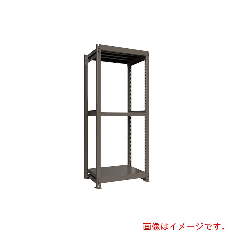 【別途貨物輸送あり】HIKARI製造所 ＩＣＨＩＭＡＩ 掛け目ボルトレスラック 段掛け目１０００Ｋｇ Ｈ２１００×Ｗ９００×Ｄ６００ 全ての存在３段 単体薄墨色 【品番：TH1000-736T3】