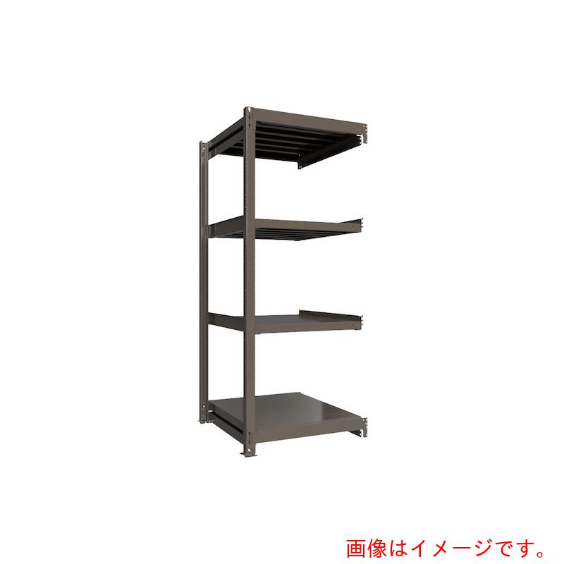 【別途送料あり】HIKARI製作所　ＩＣＨＩＭＡＩ　重量ボルトレスラック　段荷重１０００Ｋｇ　Ｈ２１００×Ｗ９００×Ｄ９００　天地４段　連結グレー　【品番：TH1000-739R4】