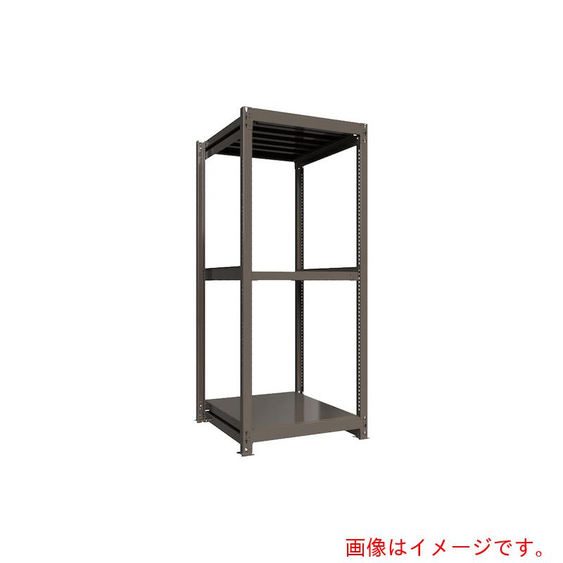 【別途貨物輸送あり】HIKARI製造所 ＩＣＨＩＭＡＩ 掛け目ボルトレスラック 段掛け目１０００Ｋｇ Ｈ２１００×Ｗ９００×Ｄ９００ 全ての存在３段 単体薄墨色 【品番：TH1000-739T3】