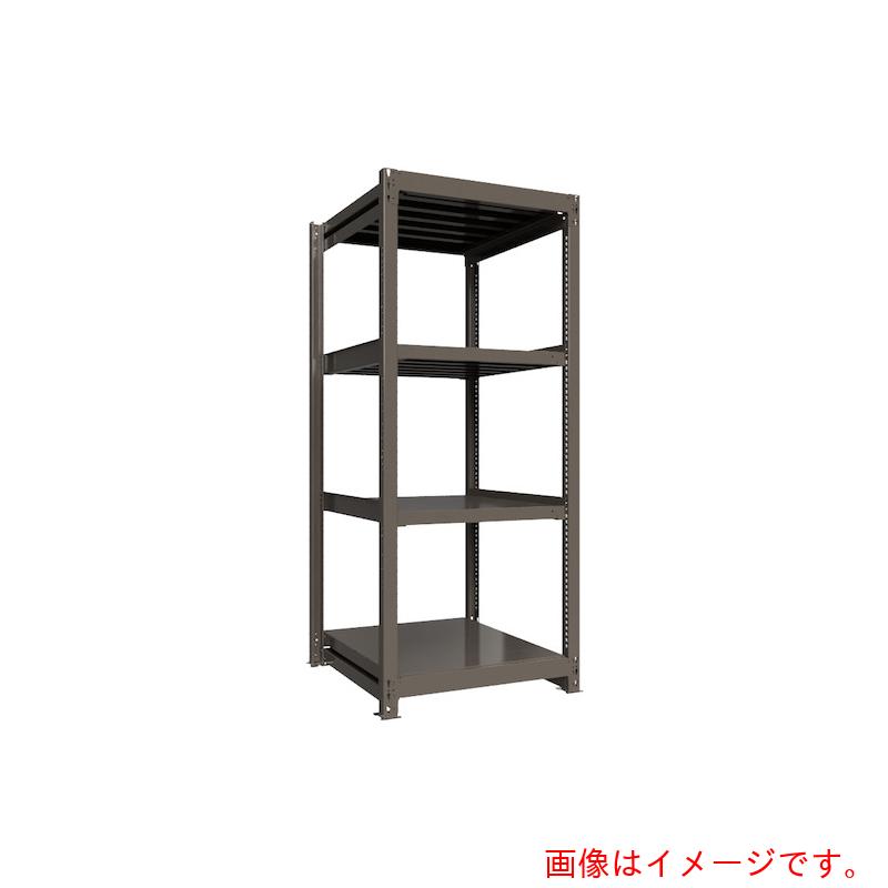 【別途貨物輸送あり】HIKARI製造所 ＩＣＨＩＭＡＩ 掛け目ボルトレスラック 段掛け目１０００Ｋｇ Ｈ２１００×Ｗ９００×Ｄ９００ 全ての存在４段 単体薄墨色 【品番：TH1000-739T4】