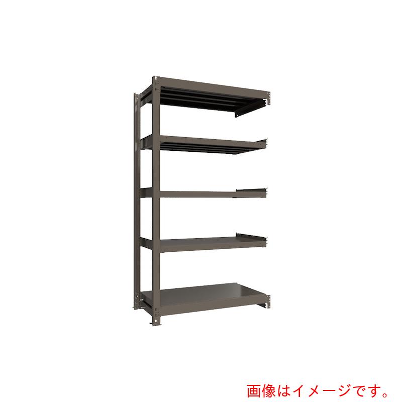 【別途貨物輸送あり】HIKARI製造所 ＩＣＨＩＭＡＩ 掛け目ボルトレスラック 段掛け目１０００Ｋｇ Ｈ２１００×Ｗ１２００×Ｄ６００ 全ての存在５段 繋ぎ合わせる薄墨色 【品番：TH1000-746R5】
