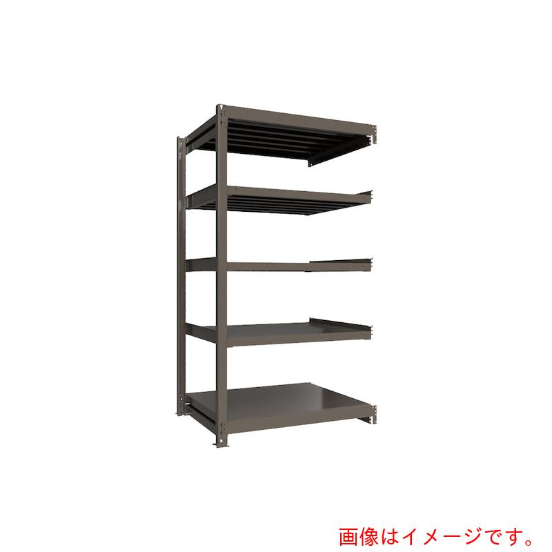 【別途貨物輸送あり】HIKARI製造所 ＩＣＨＩＭＡＩ 掛け目ボルトレスラック 段掛け目１０００Ｋｇ Ｈ２１００×Ｗ１２００×Ｄ９００ 全ての存在５段 かかわり合い薄墨色 【品番：TH1000-749R5】