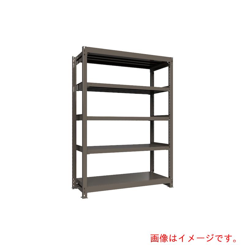 【別途貨物輸送あり】HIKARI製造所 ＩＣＨＩＭＡＩ 掛け目ボルトレスラック 段掛け目１０００Ｋｇ Ｈ２１００×Ｗ１５００×Ｄ６００ 全ての存在５段 単体薄墨色 【品番：TH1000-756T5】