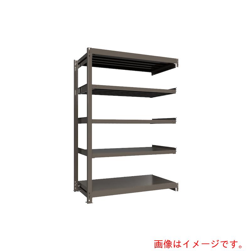 【別途貨物輸送あり】HIKARI製造所 ＩＣＨＩＭＡＩ 掛け目ボルトレスラック 段掛け目１０００Ｋｇ Ｈ２１００×Ｗ１５００×Ｄ７５０ 全ての存在５段 かかわり合い薄墨色 【品番：TH1000-757R5】