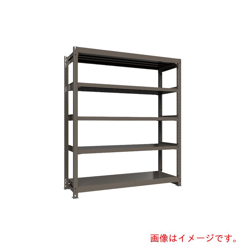 【別途貨物輸送あり】HIKARI製造所 ＩＣＨＩＭＡＩ 掛け目ボルトレスラック 段掛け目１０００Ｋｇ Ｈ２１００×Ｗ１８００×Ｄ６００ 全ての存在５段 単体薄墨色 【品番：TH1000-766T5】
