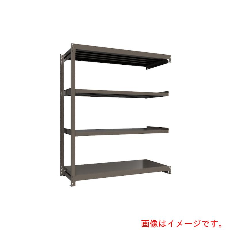 【別途貨物輸送あり】HIKARI製造所 ＩＣＨＩＭＡＩ 掛け目ボルトレスラック 段掛け目１０００Ｋｇ Ｈ２１００×Ｗ１８００×Ｄ７５０ 全ての存在４段 繋ぎ合わせる薄墨色 【品番：TH1000-767R4】