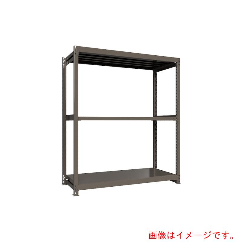 【別途貨物輸送あり】HIKARI製造所 ＩＣＨＩＭＡＩ 掛け目ボルトレスラック 段掛け目１０００Ｋｇ Ｈ２１００×Ｗ１８００×Ｄ７５０ 全ての存在３段 単体薄墨色 【品番：TH1000-767T3】
