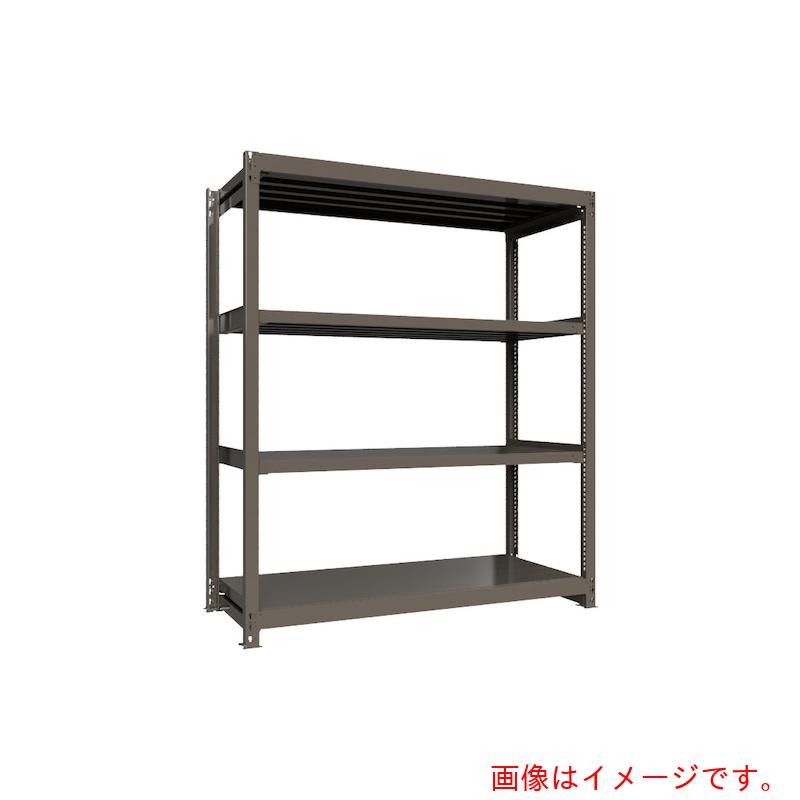 【別途貨物輸送あり】HIKARI製造所 ＩＣＨＩＭＡＩ 掛け目ボルトレスラック 段掛け目１０００Ｋｇ Ｈ２１００×Ｗ１８００×Ｄ７５０ 全ての存在４段 単体薄墨色 【品番：TH1000-767T4】