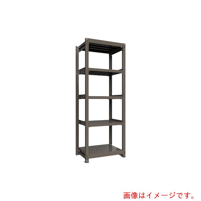 【別途送料あり】HIKARI製作所　ＩＣＨＩＭＡＩ　重量ボルトレスラック　段荷重１０００Ｋｇ　Ｈ２４００×Ｗ９００×Ｄ６００　天地５段　単体グレー　【品番：TH1000-836T5】