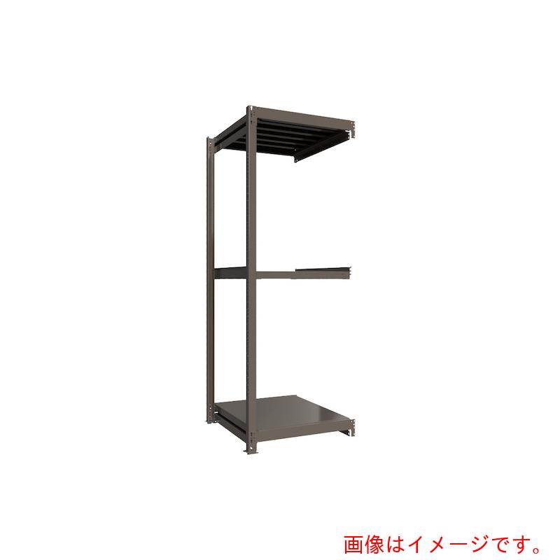【別途送料あり】HIKARI製作所　ＩＣＨＩＭＡＩ　重量ボルトレスラック　段荷重１０００Ｋｇ　Ｈ２４００×Ｗ９００×Ｄ９００　天地３段　連結グレー　【品番：TH1000-839R3】