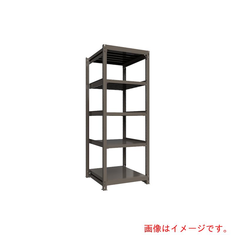 【別途貨物輸送あり】HIKARI製造所 ＩＣＨＩＭＡＩ 掛け目ボルトレスラック 段掛け目１０００Ｋｇ Ｈ２４００×Ｗ９００×Ｄ９００ 全ての存在５段 単体薄墨色 【品番：TH1000-839T5】