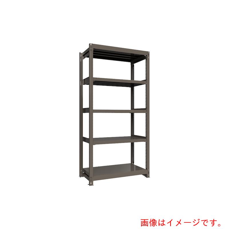 【別途貨物輸送あり】HIKARI製造所 ＩＣＨＩＭＡＩ 掛け目ボルトレスラック 段掛け目１０００Ｋｇ Ｈ２４００×Ｗ１２００×Ｄ６００ 全ての存在５段 単体薄墨色 【品番：TH1000-846T5】