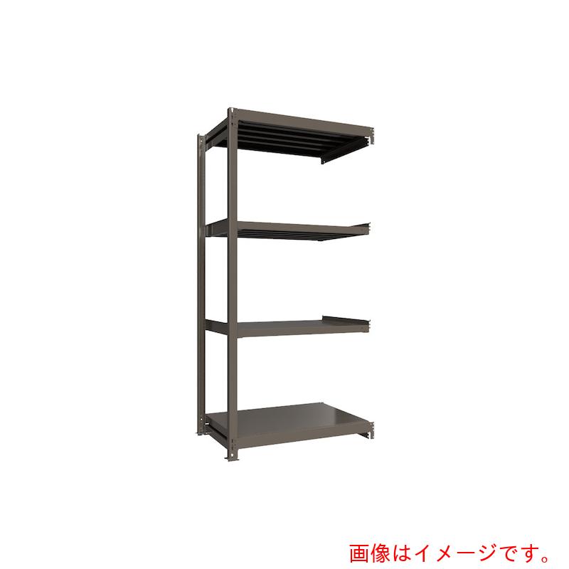 【別途貨物輸送あり】HIKARI製造所 ＩＣＨＩＭＡＩ 掛け目ボルトレスラック 段掛け目１０００Ｋｇ Ｈ２４００×Ｗ１２００×Ｄ７５０ 全ての存在４段 繋ぎ合わせる薄墨色 【品番：TH1000-847R4】