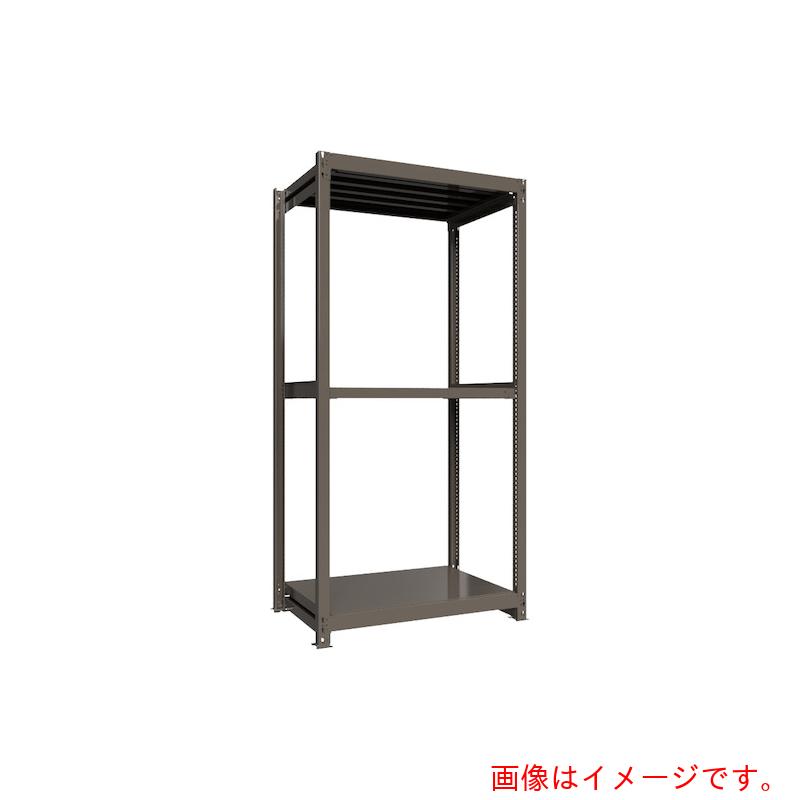 【別途貨物輸送あり】HIKARI製造所 ＩＣＨＩＭＡＩ 掛け目ボルトレスラック 段掛け目１０００Ｋｇ Ｈ２４００×Ｗ１２００×Ｄ７５０ 全ての存在３段 単体薄墨色 【品番：TH1000-847T3】