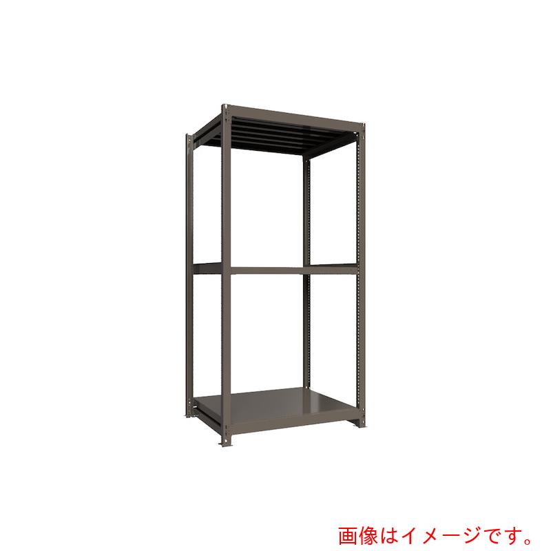 【別途送料あり】HIKARI製作所 ICHIMAI 重量ボルトレスラック 段荷重1000Kg H2400×W1200×D900 天地3段 単体グレー 【品番:TH1000-849T3】|住設プロ 店