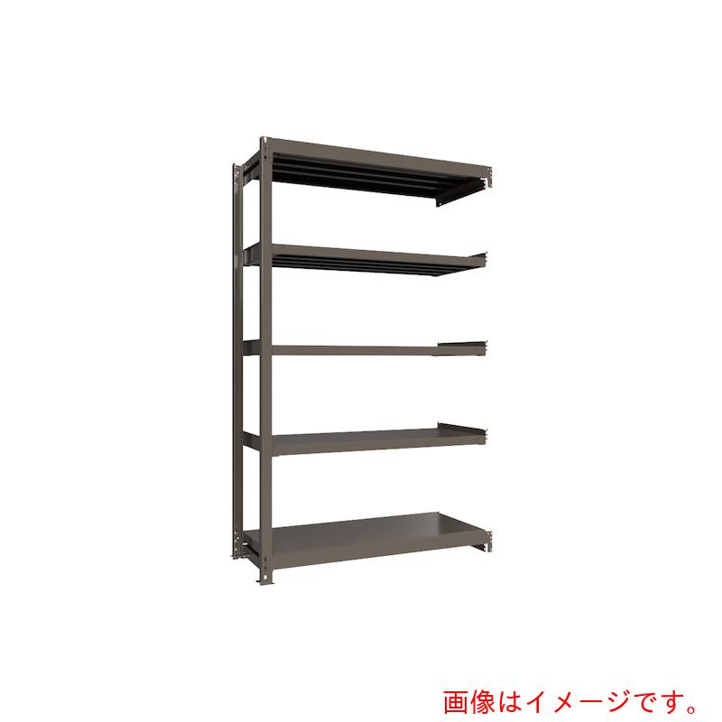 【別途送料あり】HIKARI製作所　ＩＣＨＩＭＡＩ　重量ボルトレスラック　段荷重１０００Ｋｇ　Ｈ２４００×Ｗ１５００×Ｄ６００　天地５段　連結グレー　【品番：TH1000-856R5】