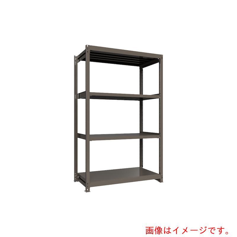 【別途貨物輸送あり】HIKARI製造所 ＩＣＨＩＭＡＩ 掛け目ボルトレスラック 段掛け目１０００Ｋｇ Ｈ２４００×Ｗ１５００×Ｄ７５０ 全ての存在４段 単体薄墨色 【品番：TH1000-857T4】