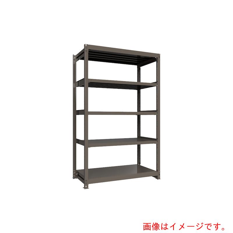 【別途貨物輸送あり】HIKARI製造所 ＩＣＨＩＭＡＩ 掛け目ボルトレスラック 段掛け目１０００Ｋｇ Ｈ２４００×Ｗ１５００×Ｄ７５０ 全ての存在５段 単体薄墨色 【品番：TH1000-857T5】