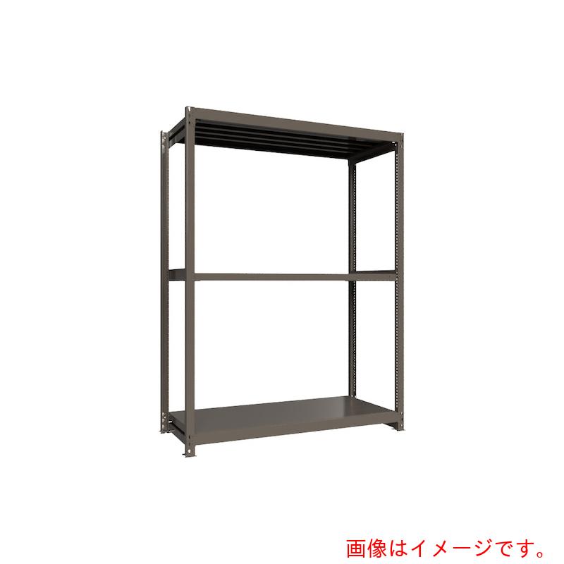 【別途貨物輸送あり】HIKARI製造所 ＩＣＨＩＭＡＩ 掛け目ボルトレスラック 段掛け目１０００Ｋｇ Ｈ２４００×Ｗ１８００×Ｄ７５０ 全ての存在３段 単体薄墨色 【品番：TH1000-867T3】