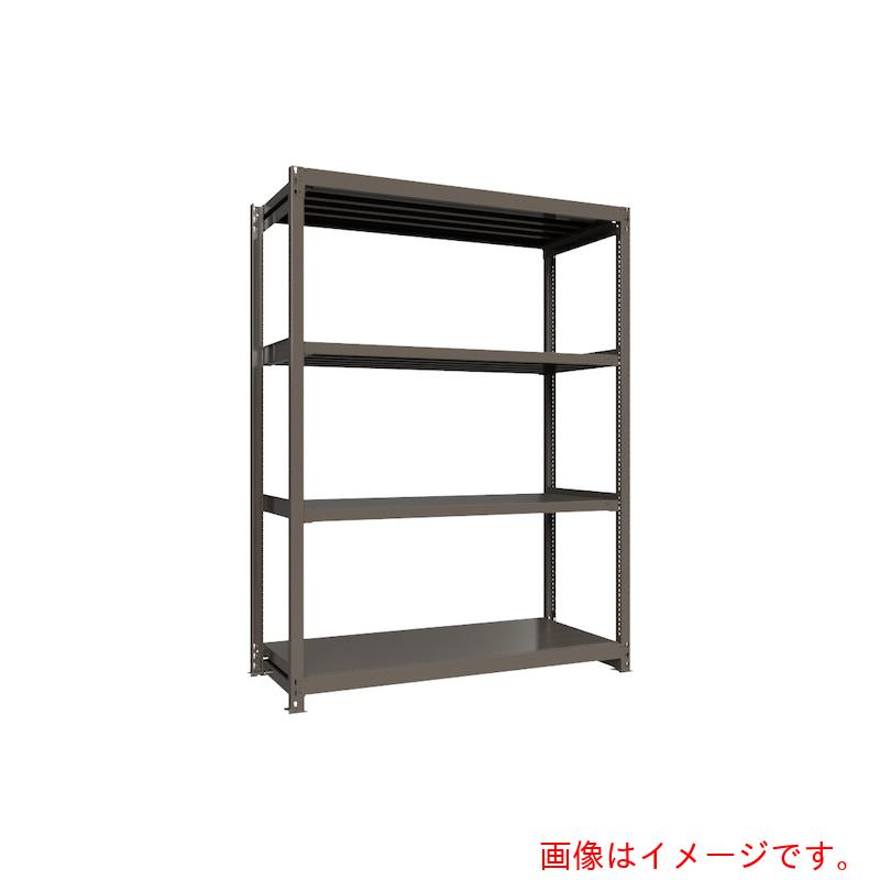 【別途貨物輸送あり】HIKARI製造所 ＩＣＨＩＭＡＩ 掛け目ボルトレスラック 段掛け目１０００Ｋｇ Ｈ２４００×Ｗ１８００×Ｄ７５０ 全ての存在４段 単体薄墨色 【品番：TH1000-867T4】