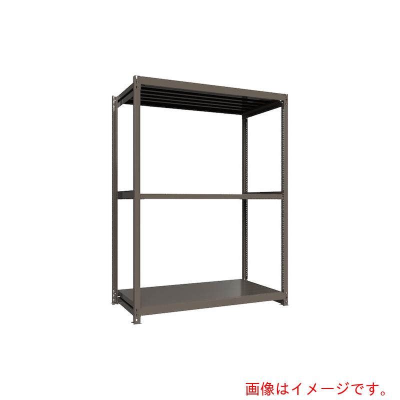 【別途送料あり】HIKARI製作所　ＩＣＨＩＭＡＩ　重量ボルトレスラック　段荷重１０００Ｋｇ　Ｈ２４００×Ｗ１８００×Ｄ９００　天地３段　単体グレー　【品番：TH1000-869T3】