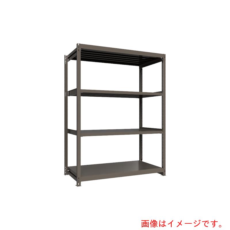 【別途送料あり】HIKARI製作所　ＩＣＨＩＭＡＩ　重量ボルトレスラック　段荷重１０００Ｋｇ　Ｈ２４００&times;Ｗ１８００&times;Ｄ９００　天地４段　単体グレー　【品番：TH1000-869T4】｜住設プロ　店