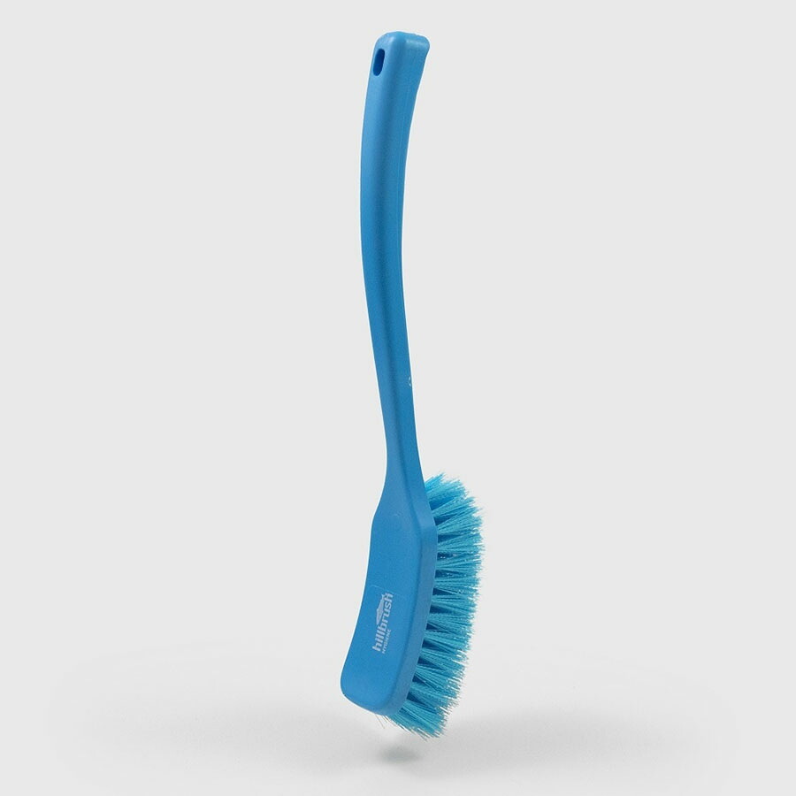 ヒルブラシ（hillbrush）　ロングハンドルブラシ（ソフト）青　４０６Ｘ５０　【品番：D10RESB】