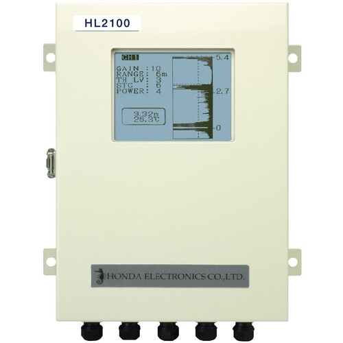 【別途貨物輸送あり】本多電子 超音波インタフェス気泡管水準器計本体 【品番：HL2100】